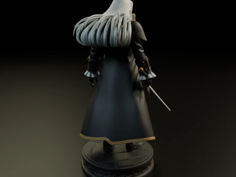 Alucard Castlevania 3D Print Model