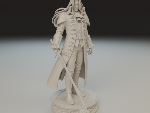 Alucard Castlevania 3D 打印模型