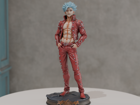 Ban The Seven Deadly Sins 3D Baskı Modeli