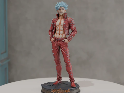 일곱개의대죄 금지 3D 프린트 모델