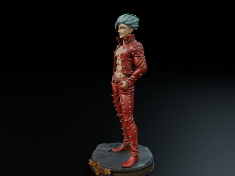 Ban The Seven Deadly Sins 3D Print Model