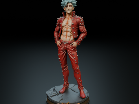 Ban The Seven Deadly Sins 3D Print Model