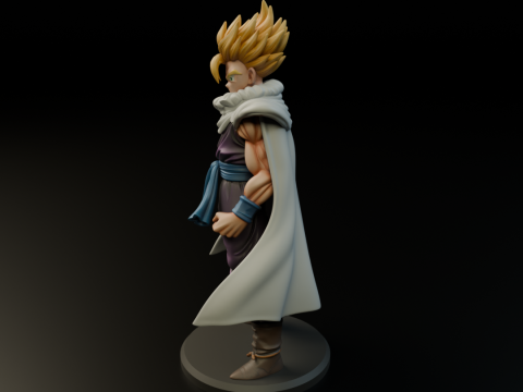 Gohan 3Dプリントモデル