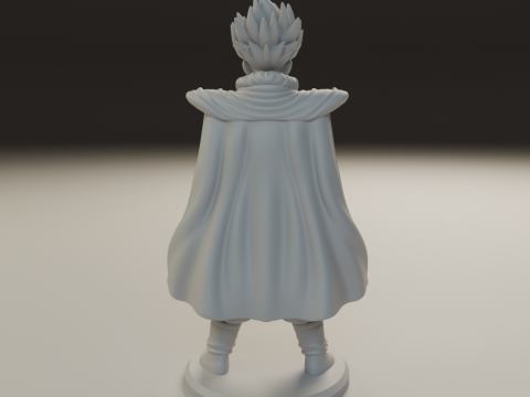 Gohan 3Dプリントモデル