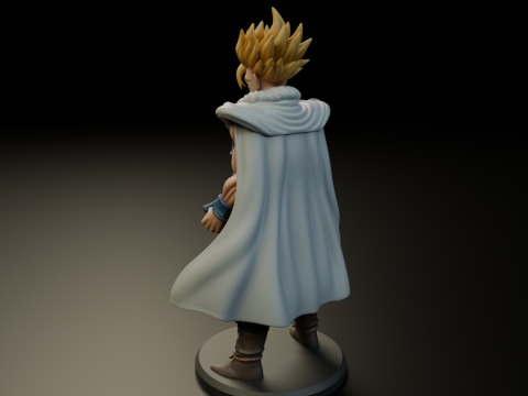 Gohan 3Dプリントモデル