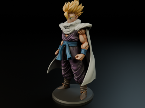 Gohan 3Dプリントモデル