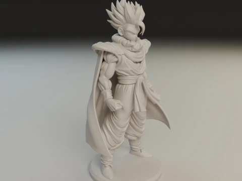 Gohan 3D Print Model