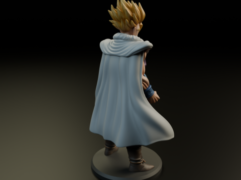 Gohan 3Dプリントモデル