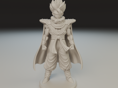 Gohan 3Dプリントモデル