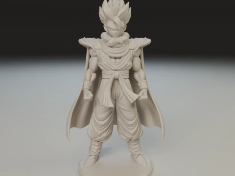Gohan 3D Print Model