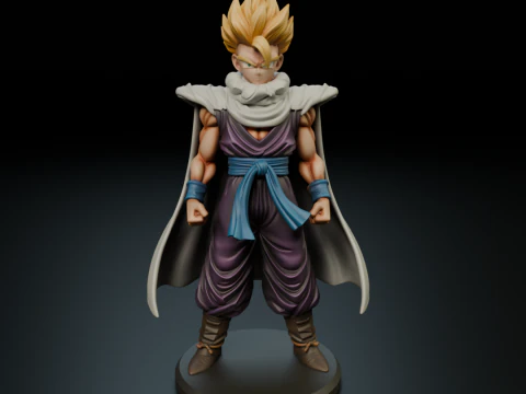 Gohan 3D Print Model