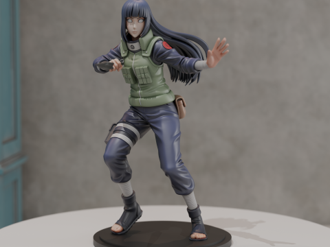 Hinata Hyuga 3D Принт Модель