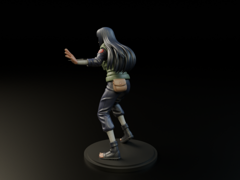 Hinata Hyuga 3D 打印模型