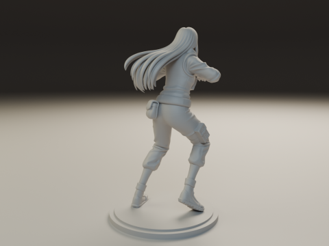 Hinata Hyuga 3D 打印模型