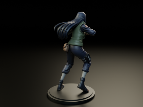 Hinata Hyuga 3D 打印模型
