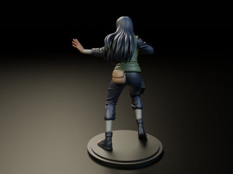 Hinata Hyuga 3D 打印模型