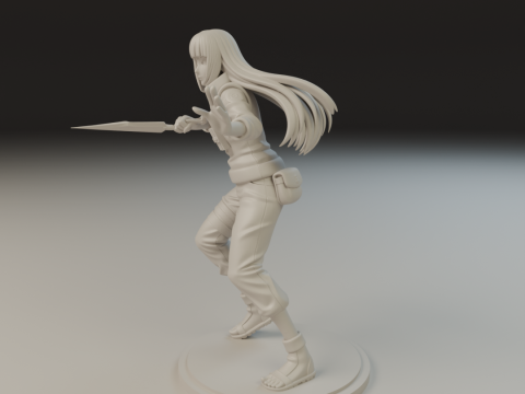 Hinata Hyuga 3D 打印模型