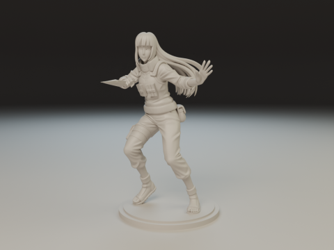 Hinata Hyuga 3D 打印模型