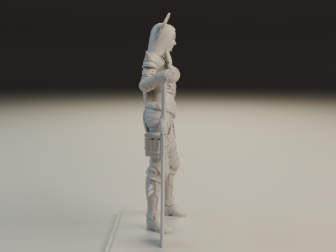 Hinata Hyuga 3D 打印模型