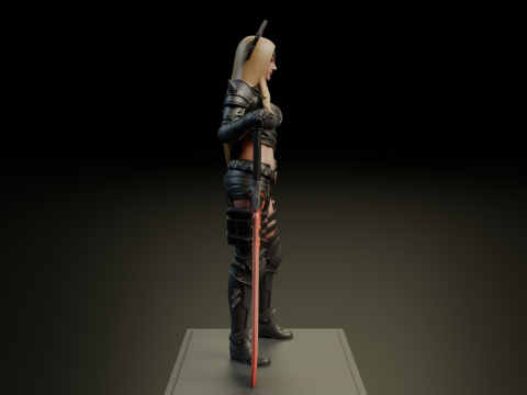 Hinata Hyuga 3D 打印模型