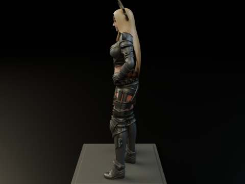 Hinata Hyuga 3D 打印模型