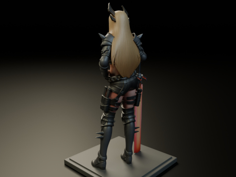Hinata Hyuga 3D 打印模型