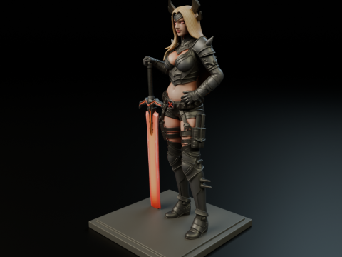 Hinata Hyuga 3D 打印模型