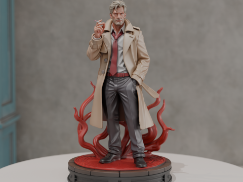 John Constantine 3D प्रिंट मॉडल