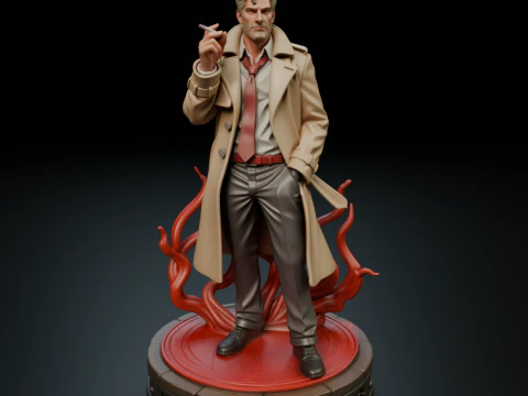 John Constantine 3D Print Model