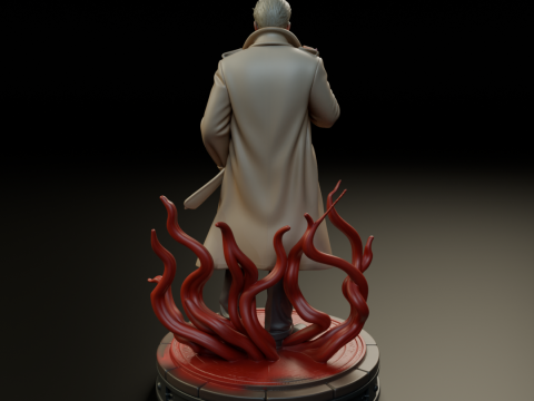 John Constantine 3Dプリントモデル