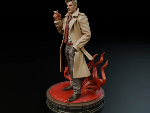 John Constantine 3D Print Model