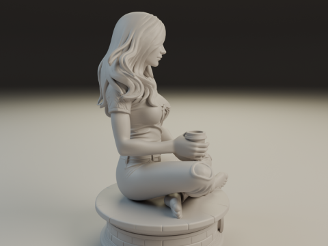 Mary Jane 3D Print Model