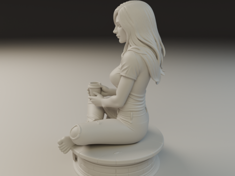 Mary Jane 3D Print Model
