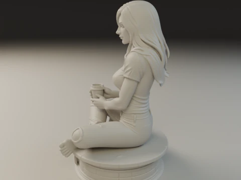 Mary Jane 3D Print Model