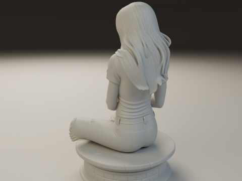 Mary Jane 3D Print Model