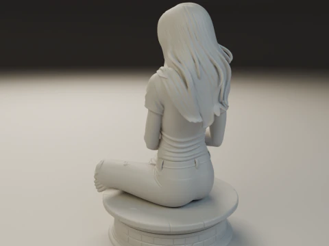 Mary Jane 3D Print Model