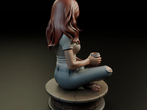 Mary Jane 3D Print Model
