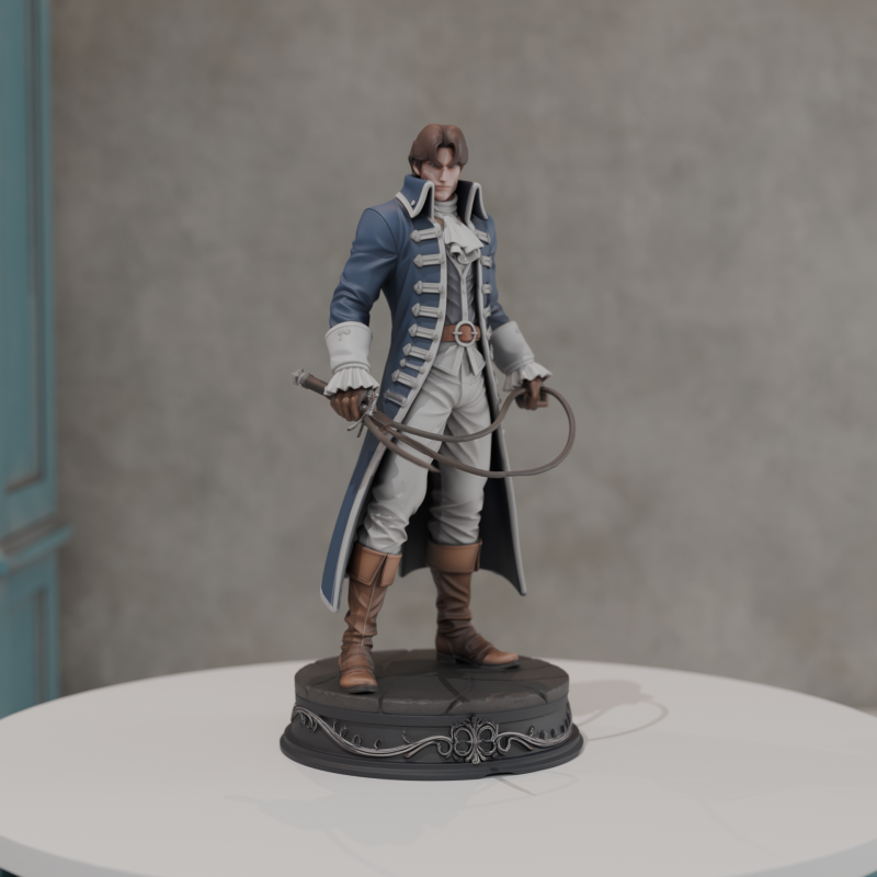 Richter Belmont Castlevania 3D 打印模型 .c4d .max .obj .3ds .fbx .stl .blend 