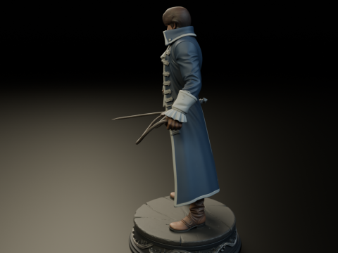 Richter Belmont Castlevania 3D 打印模型