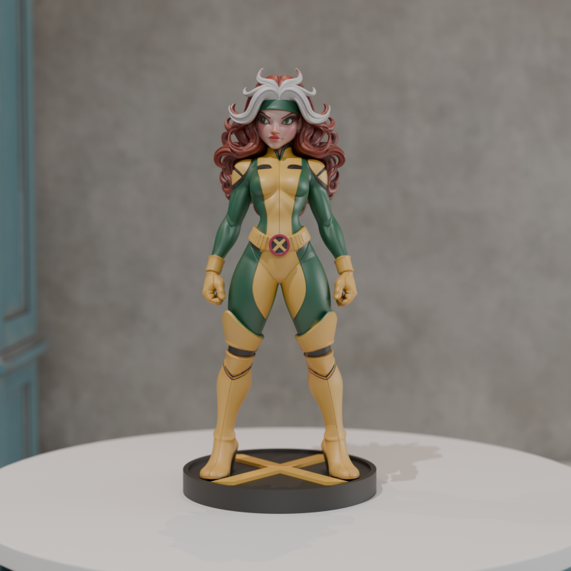 Rogue 3Dプリントモデル .c4d .max .obj .3ds .fbx .stl .blend 