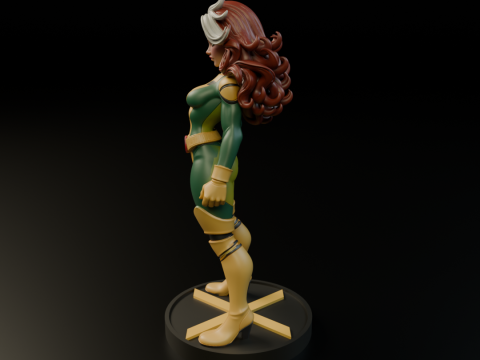 Rogue 3Dプリントモデル
