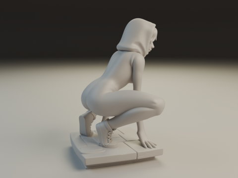 Spider Woman Gwen Stacy 3Dプリントモデル