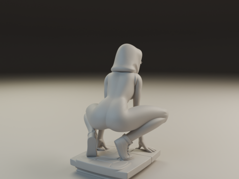 Spider Woman Gwen Stacy 3Dプリントモデル