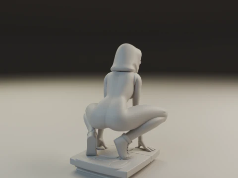 Spider Woman Gwen Stacy 3D Print Model