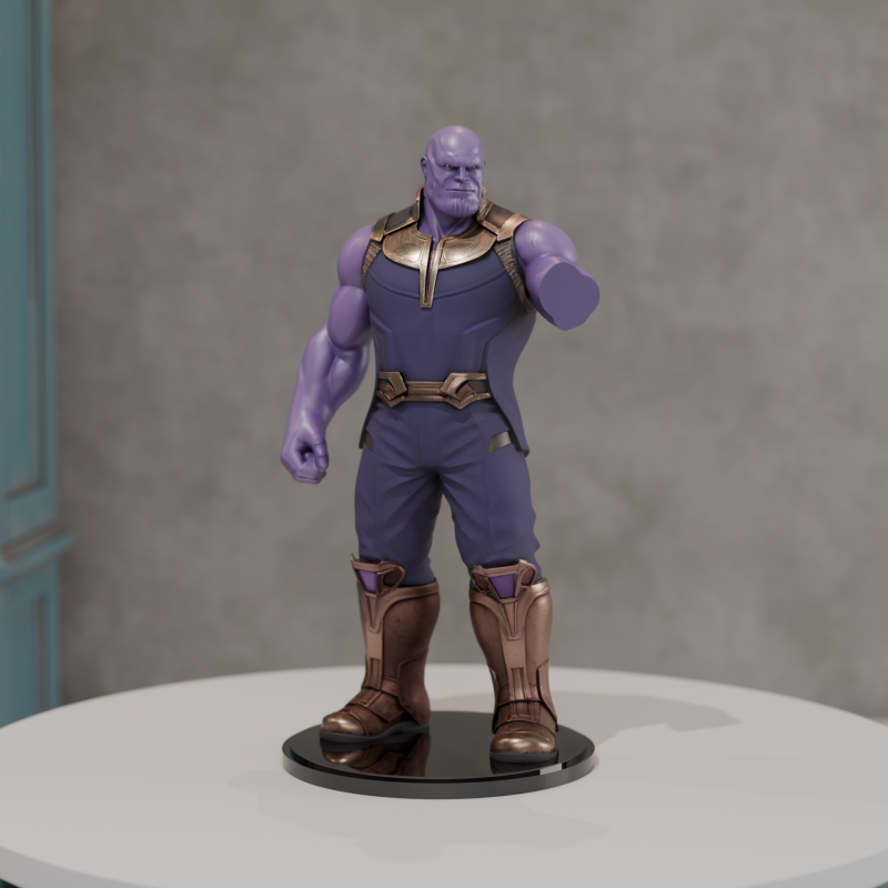 Thanos 3D प्रिंट मॉडल .c4d .max .obj .3ds .fbx .stl .blend 