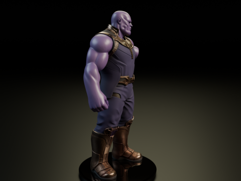 Thanos 3D प्रिंट मॉडल