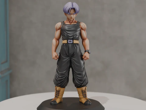 トランクス 3Dプリントモデル