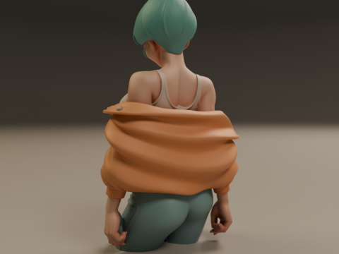 Bulma pin-up 3D प्रिंट मॉडल