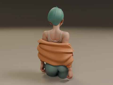 Bulma pin-up 3D प्रिंट मॉडल