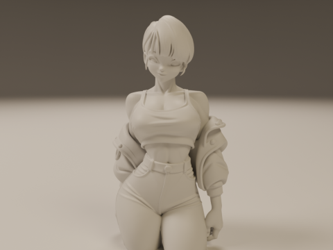 Bulma pin-up 3D प्रिंट मॉडल